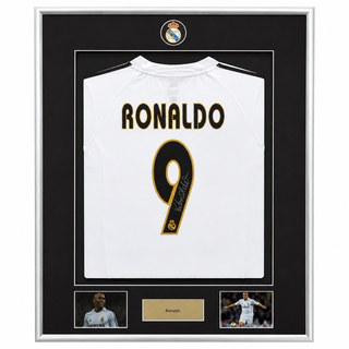 Gesigneerd voetbalshirt, Adidas, Real Madrid, Ronaldo Luís Nazário de